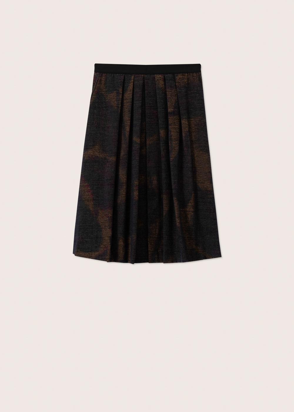 Rosso35 Gonna Con Pieghe