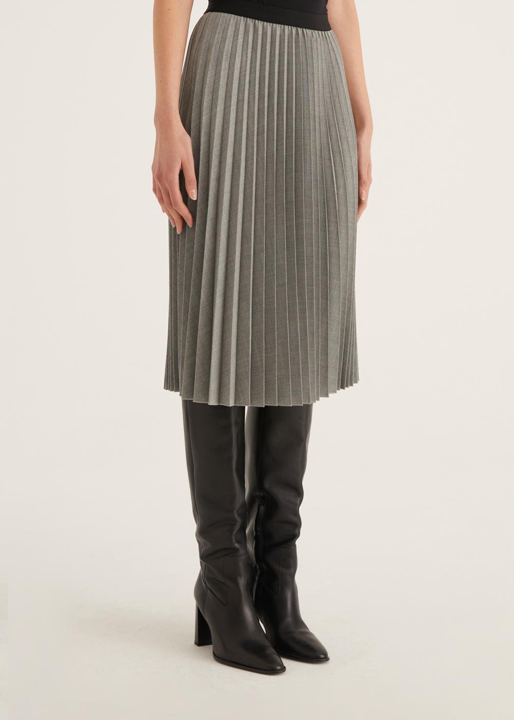 Rosso35 Gonna Plissè