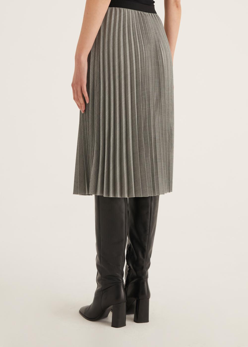 Rosso35 Gonna Plissè