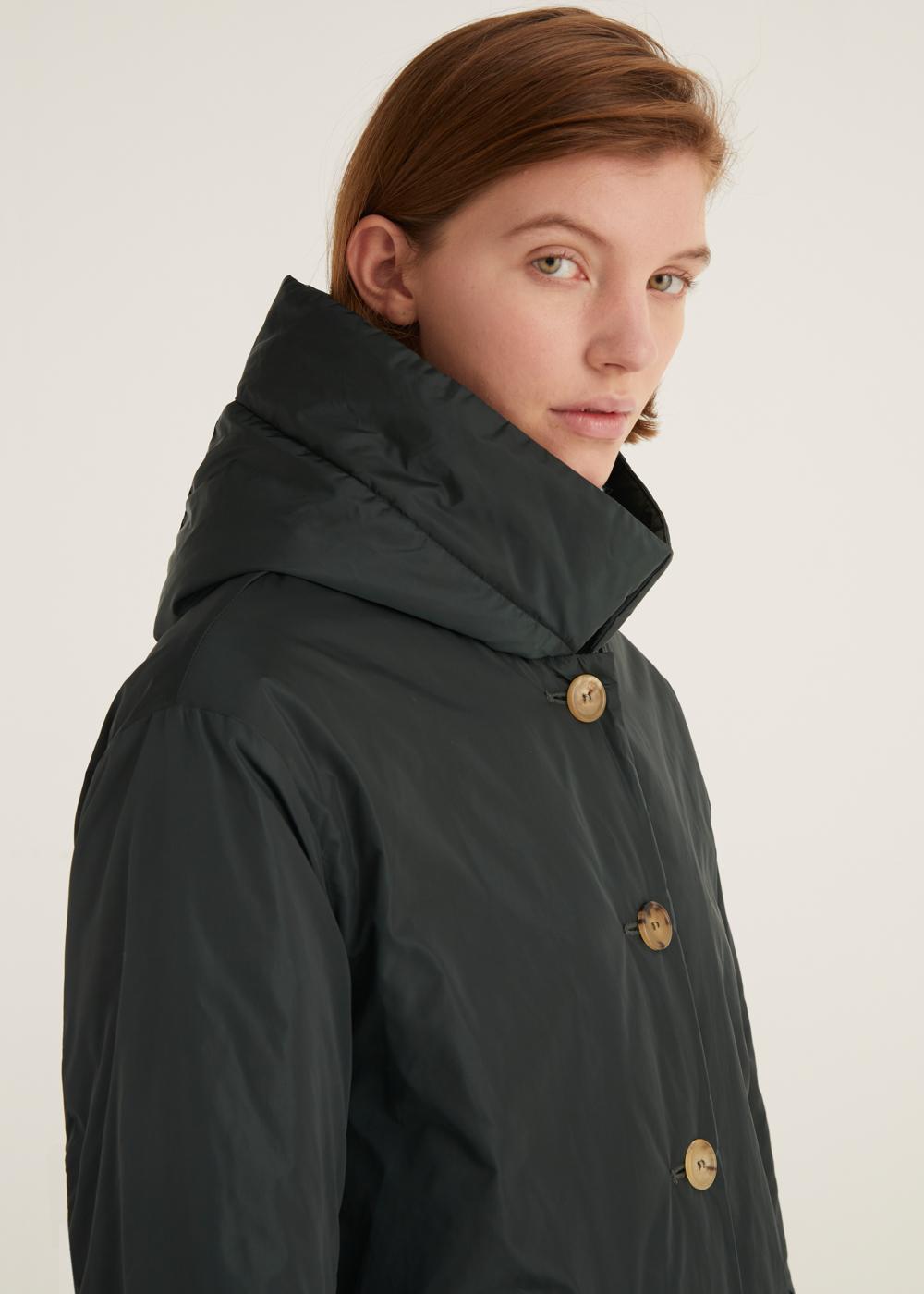 Rosso35 Impermeabile Imbottito Con Cappuccio