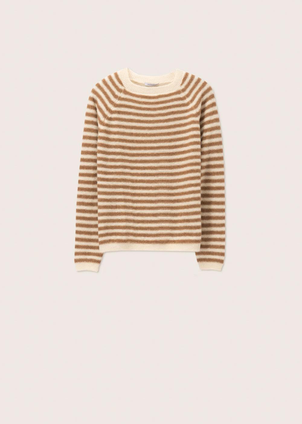 Rosso35 Maglia Girocollo A Righe