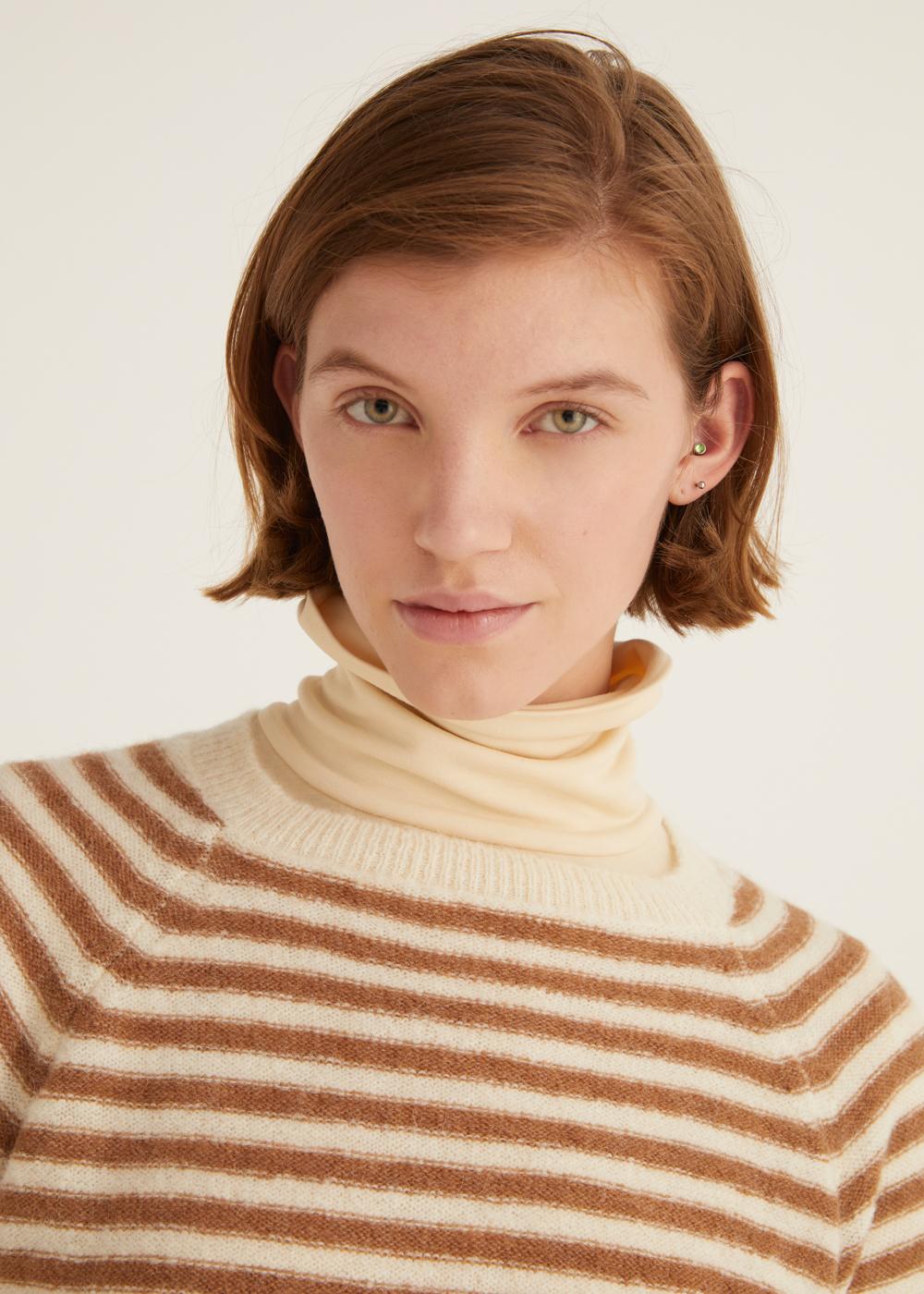 Rosso35 Maglia Girocollo A Righe