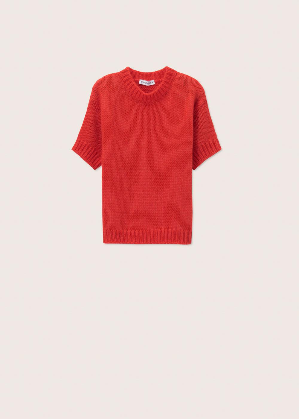 Rosso35 Maglia Girocollo Mezza Manica