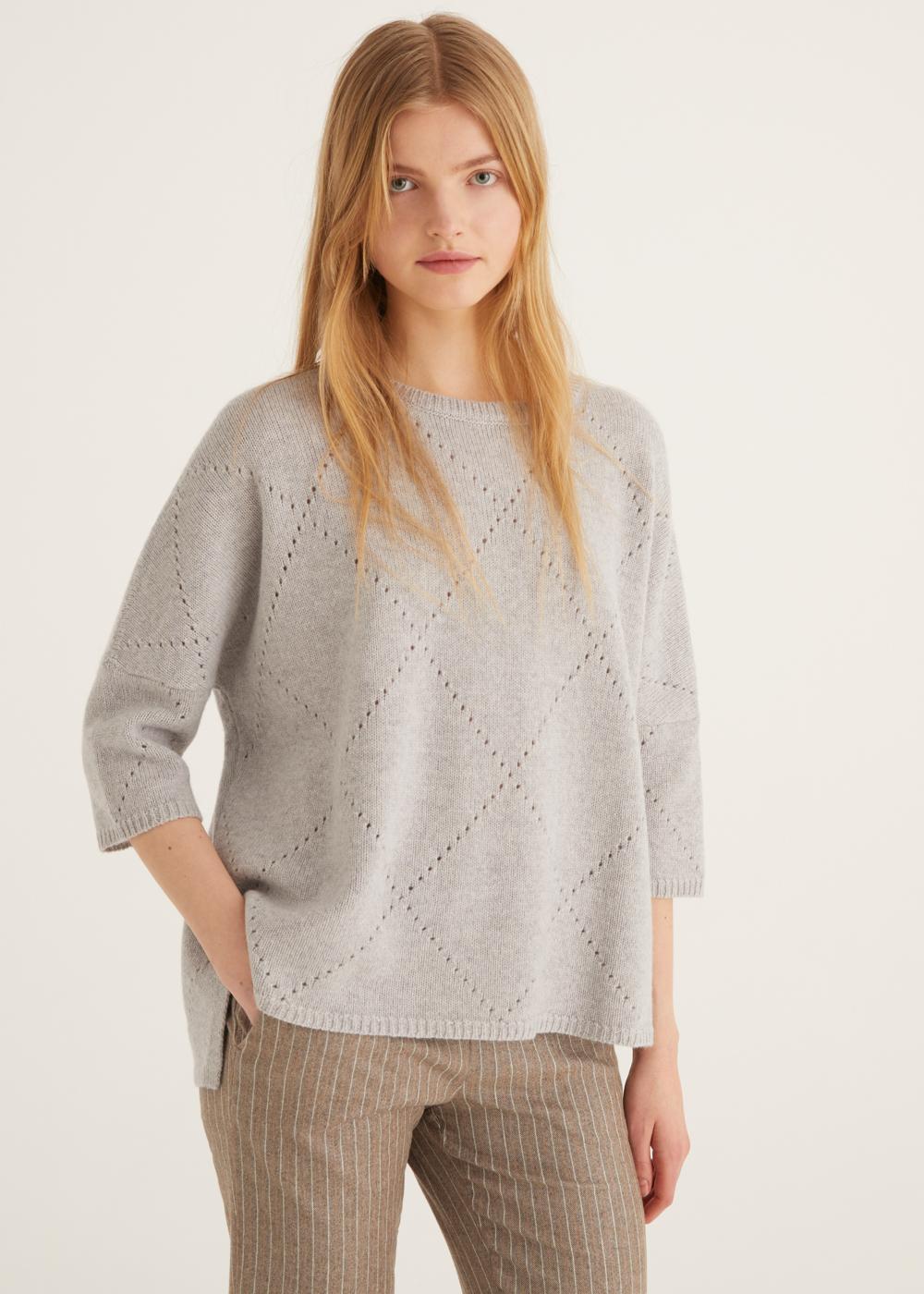 Rosso35 Maglia girocollo oversize