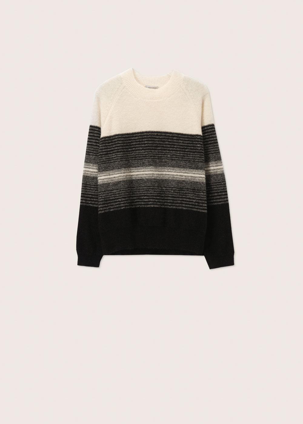 Rosso35 Maglia Girocolloa Righe