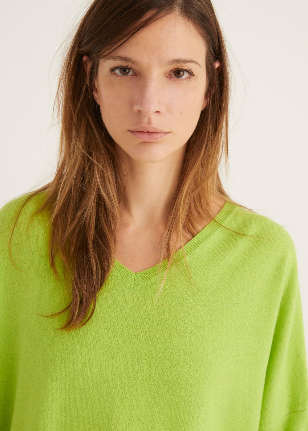 Rosso35 Maglia Oversizescollo V