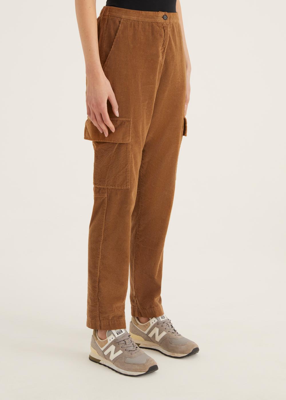 Rosso35 Pantalone cargo dritto