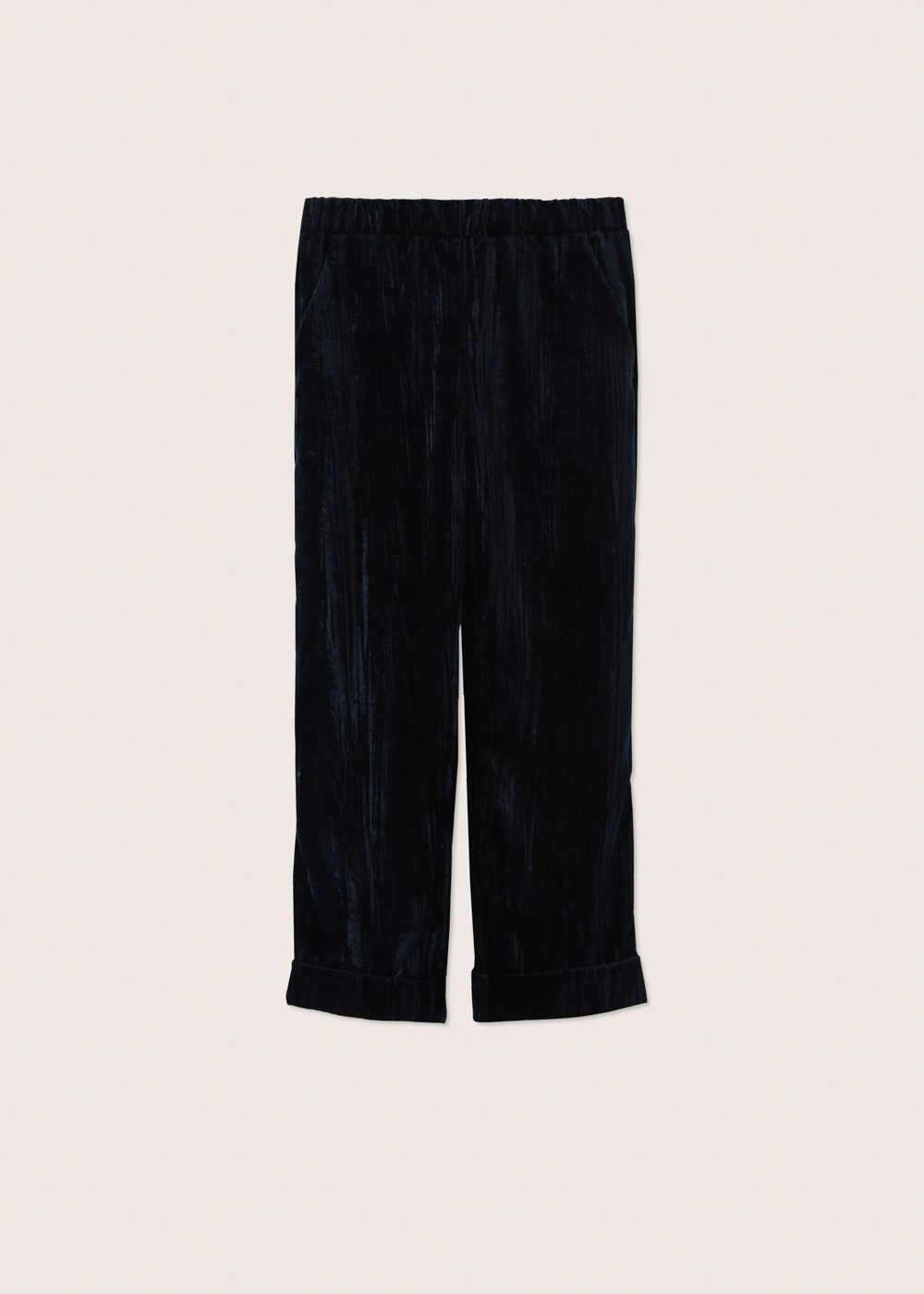 Rosso35 Pantalone Con Risvolto Ed Elastico In Vita