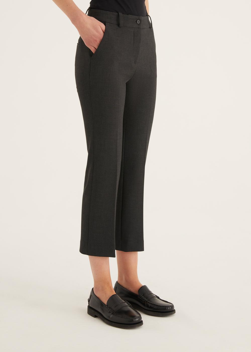 Rosso35 Pantalone Cropped Bootcut