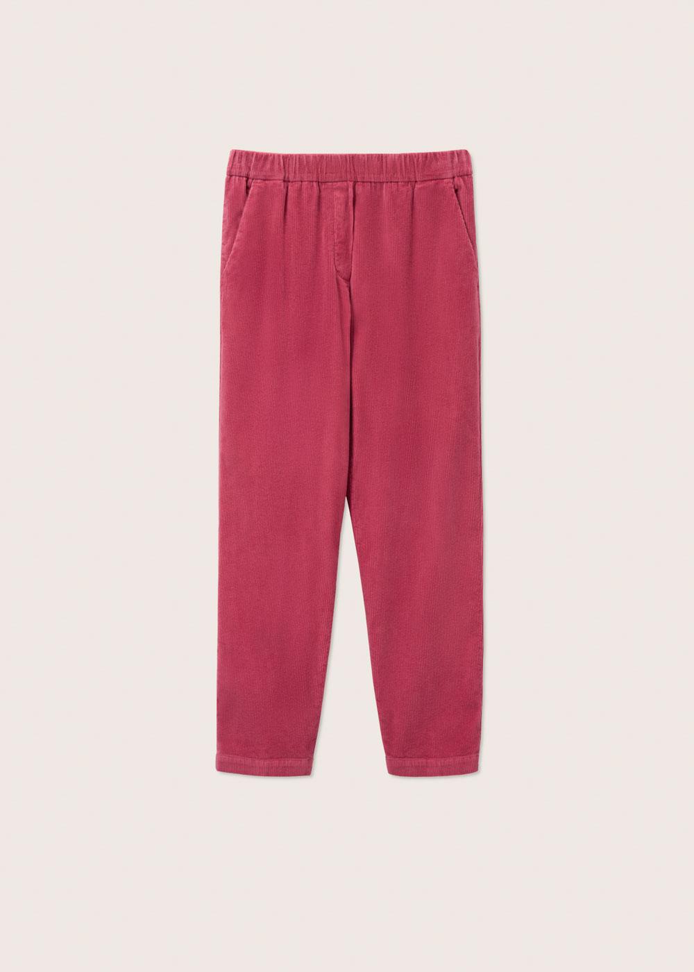 Rosso35 Pantalone Dritto Con Elastico In Vita