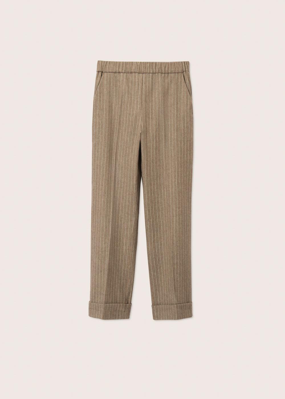 Rosso35 Pantalone Dritto Con Elastico In Vita