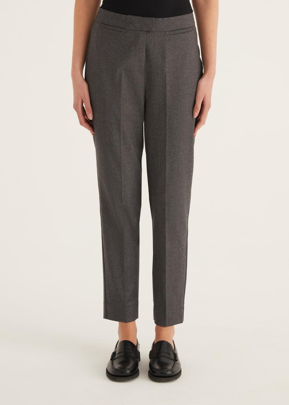 Rosso35 Pantalonecapri “Brigitte” Con Zip Frontale