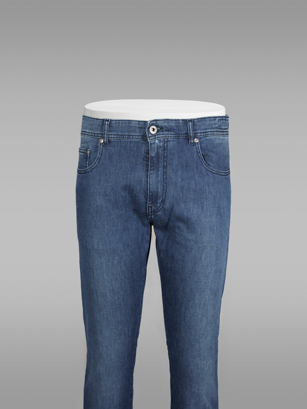 Rota Sport Summer Blue denim cotton 5 pockets trousers
