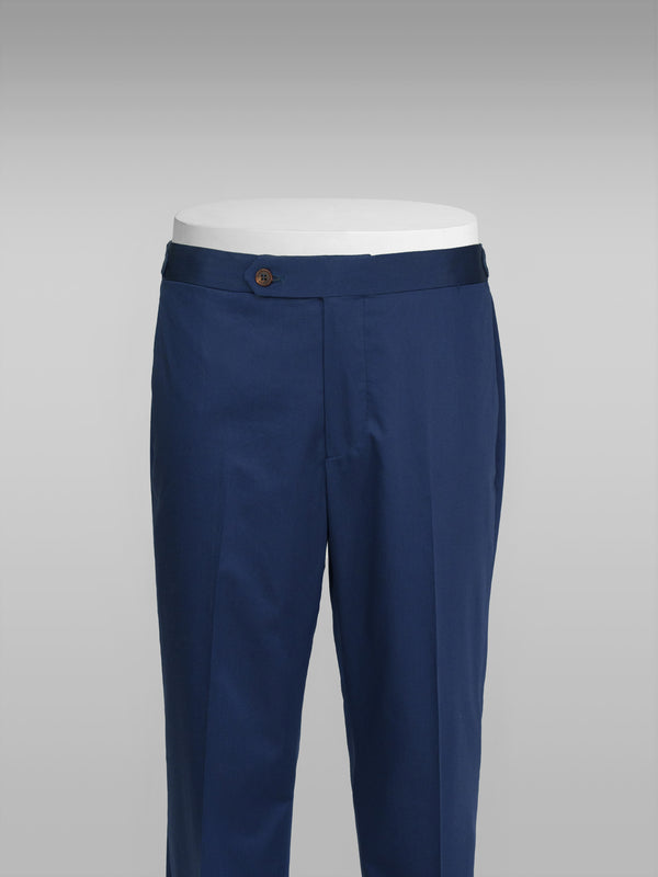 Rota Summer Blue lightweight cotton elastan trousers