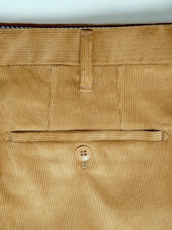 Rota Winter Dark Beige Corduroy Medium Wale Trousers