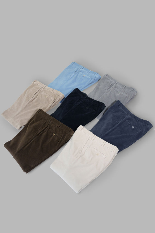 Rota Sport Winter Dark Blue Corduroy Sport Trousers