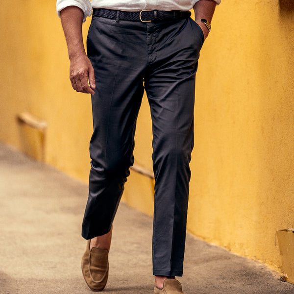 Rota Sport Summer Dark Blue Cotton Supima Sport Trousers