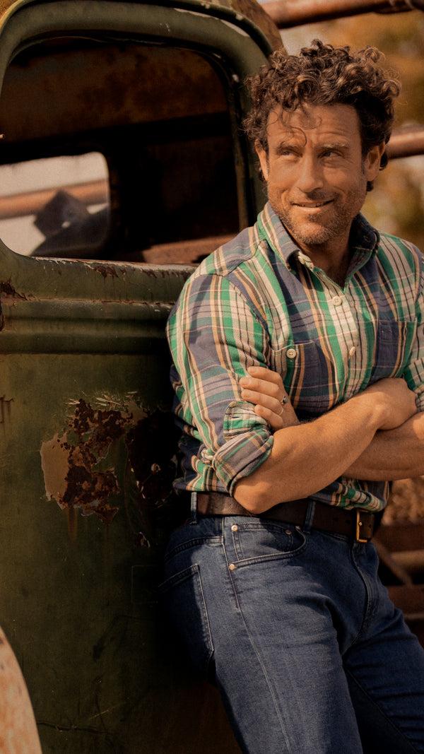 Rota Sport Four Seasons Dark Blue Denim Cotton 5 Pockets Trousers