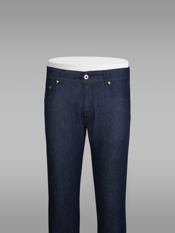 Rota Sport Summer Dark blue denim cotton 5 pockets trousers