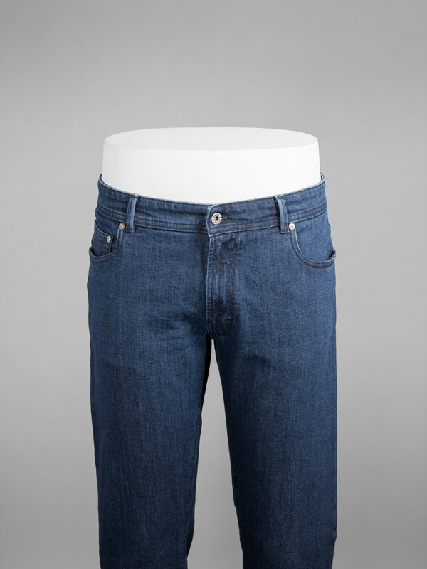 Rota Sport Four Seasons Dark blue denim cotton 5 pockets trousers
