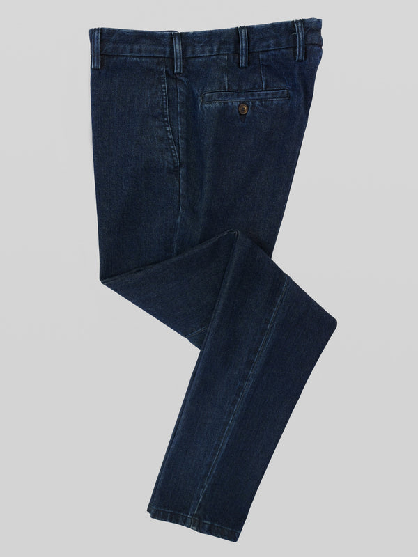 Rota Sport Winter Dark Blue Denim Cotton Sport Trousers