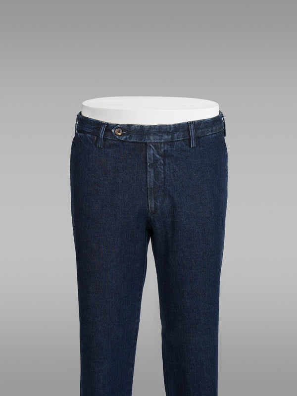 Rota Sport Winter Dark blue denim cotton sport trousers