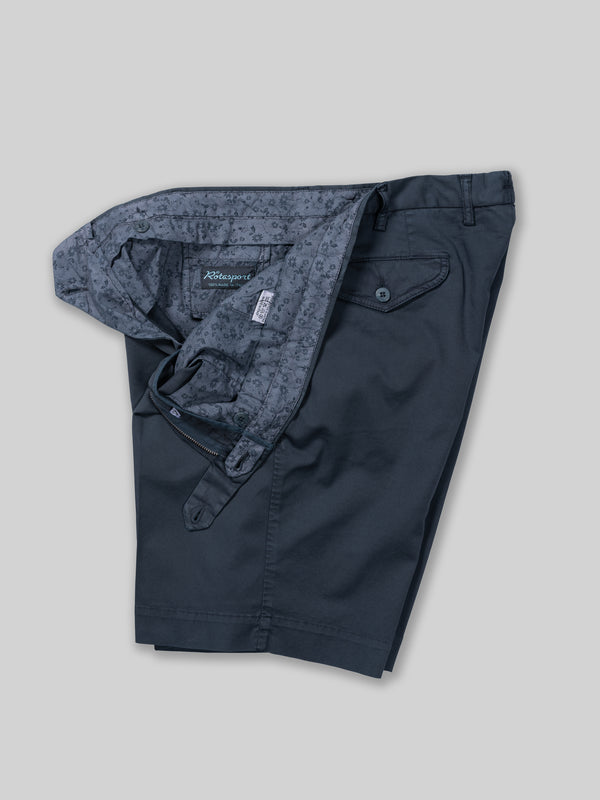 Rota Sport Summer Dark Blue Pair Of Regular Fit Cotton Sport Bermuda