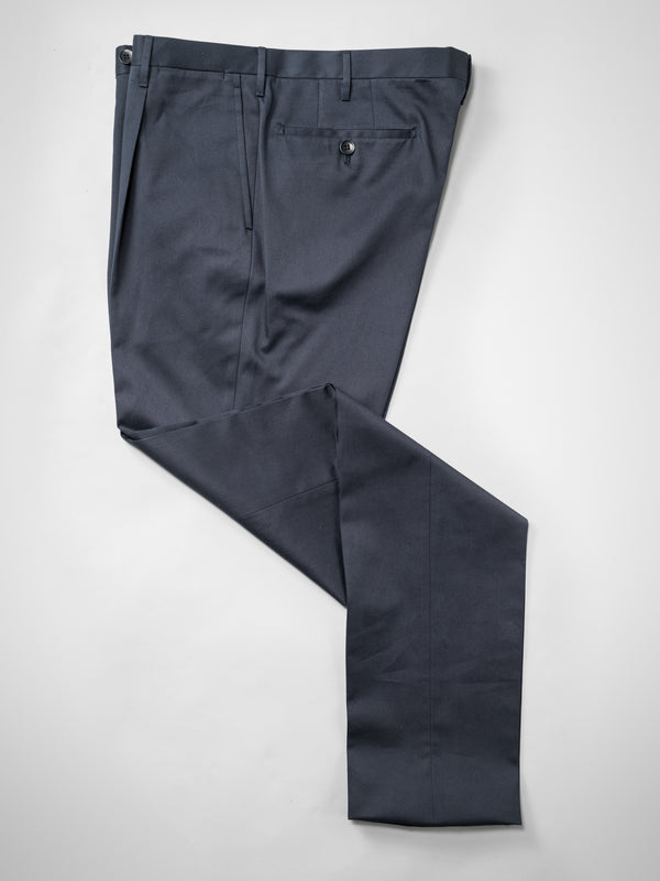 Rota Four Seasons Dark Blue Pair Of Regular Fit Cotton Trousers