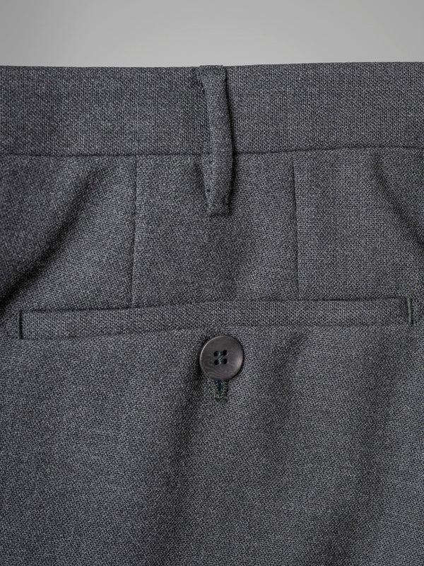 Rota Winter Dark Grey Pair Of Regular Fit Four Ply Wool Trousers