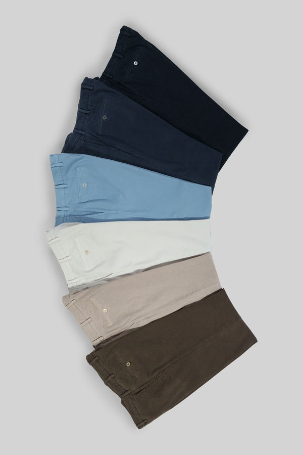 Rota Sport Winter Denim Blue Cotton Elastan Sport Trousers