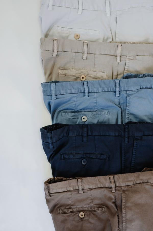 Rota Sport Summer Denim Blue Cotton Supima Sport Trousers