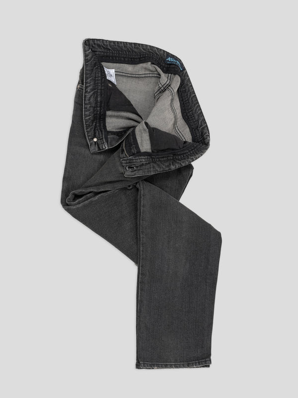 Rota Sport Four Seasons Grey Denim Cotton 5 Pockets Trousers