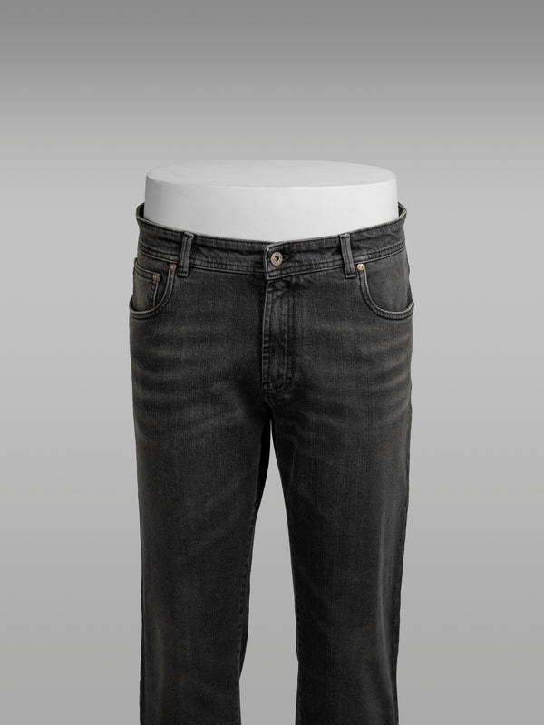 Rota Sport Four Seasons Grey denim cotton 5 pockets trousers