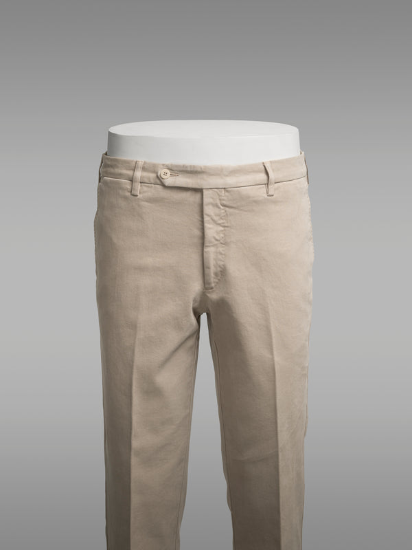 Rota Sport Winter Light Beige Cotton elastan sport trousers