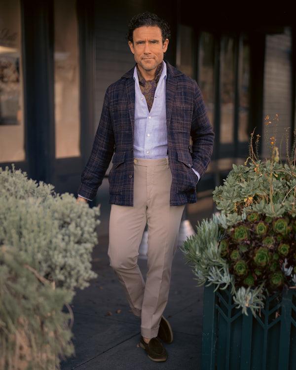 Rota Sport Summer Light Beige Cotton Supima Sport Trousers