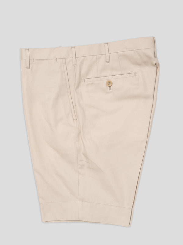 Rota Summer Light Beige Pair Of Regular Fit Supima Cotton Bermuda