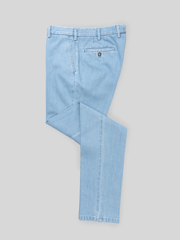Rota Sport Winter Light Blue Denim Cotton Sport Trousers