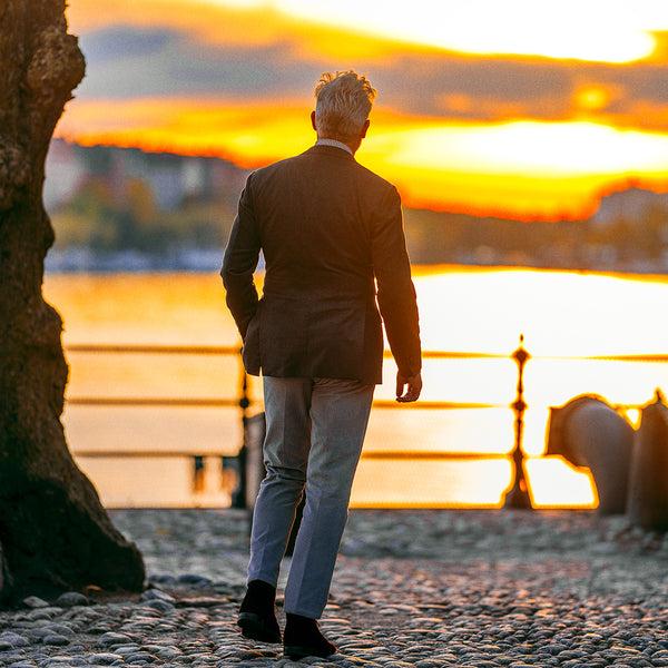 Rota Sport Winter Light Grey Corduroy Sport Trousers