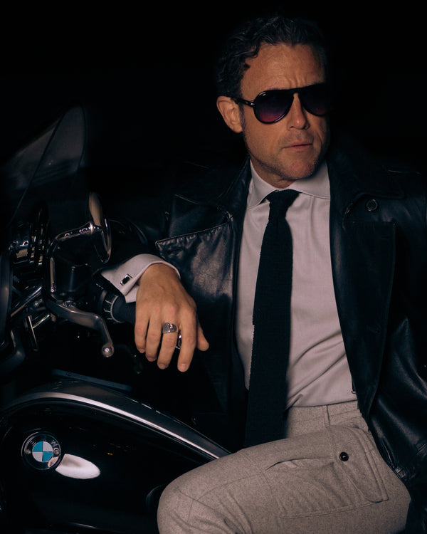 Rota Winter Light Grey Melange Flannel Cargo Pockets