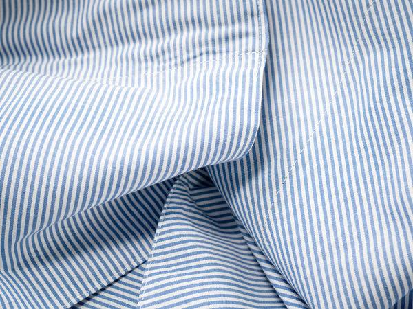 Rota Summer Medium Blue Herringbone Pair Of Regular Fit Linen Trousers