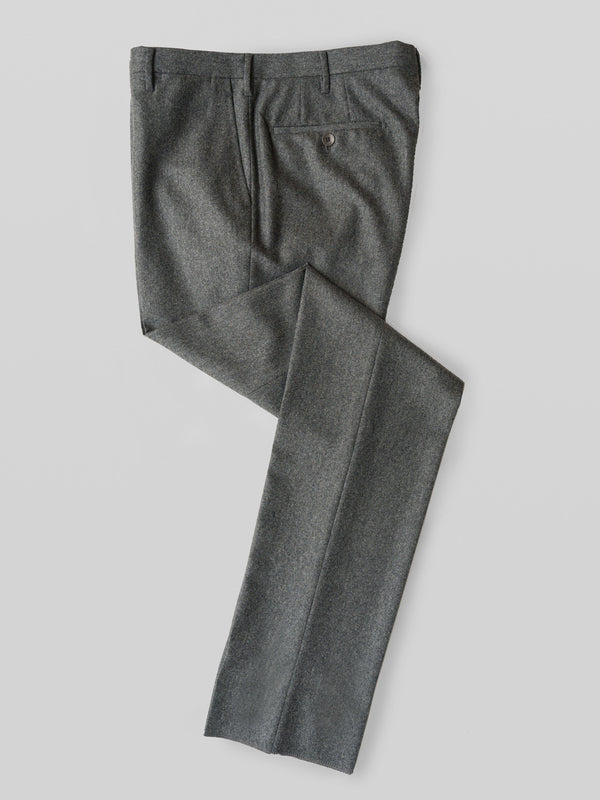 Rota Winter Medium Grey Flannel Regular Fit Trousers