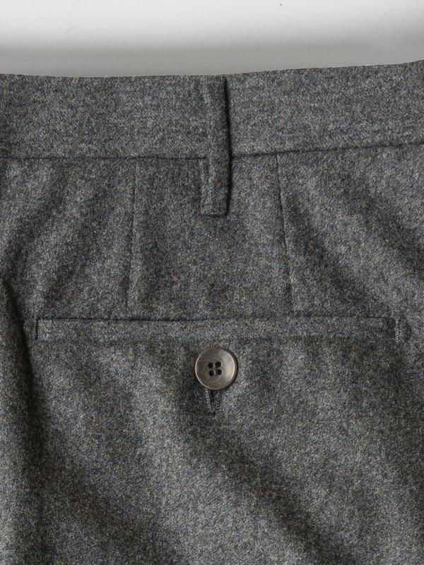 Rota Winter Medium Grey Flannel Regular Fit Trousers