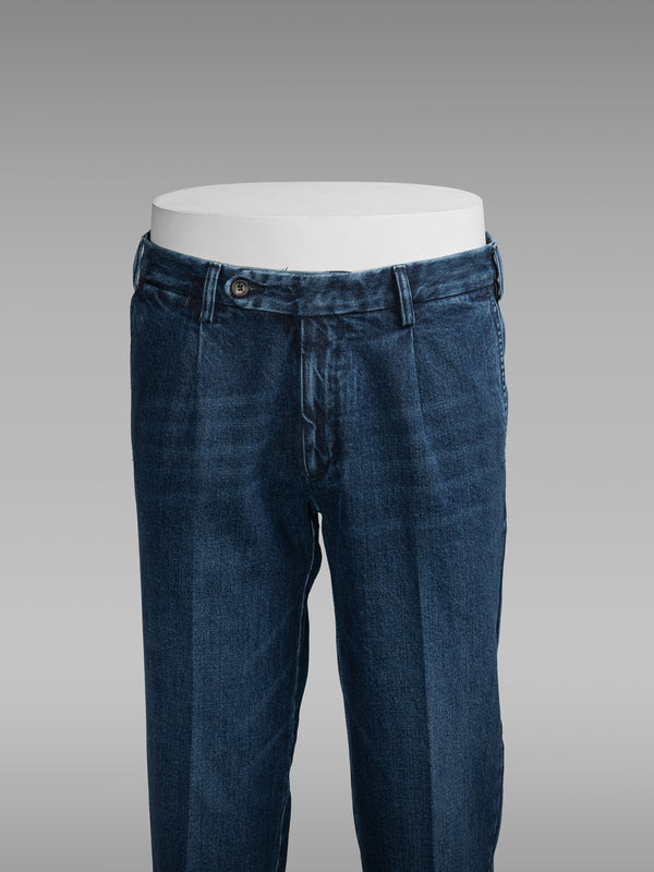 Rota Sport Winter Blue denim cotton sport trousers