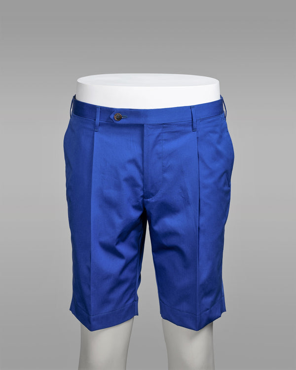 Rota Summer Bright blue cotton bermuda