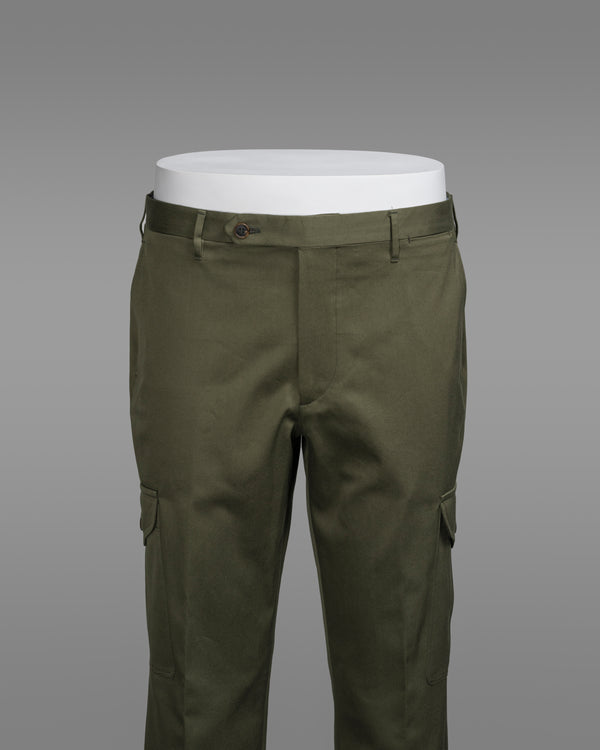 Rota Summer Green cotton trousers cargo