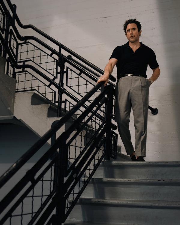 Rota Summer Milano Grey Wool Trousers