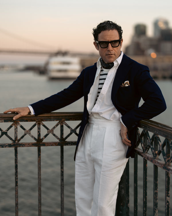 Rota Summer New York White Linen Trousers