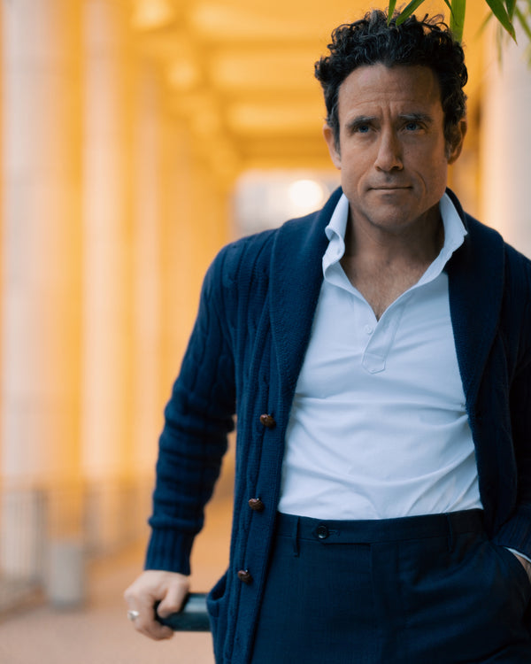 Rota Summer Roma Dark Blue Wool Trouser