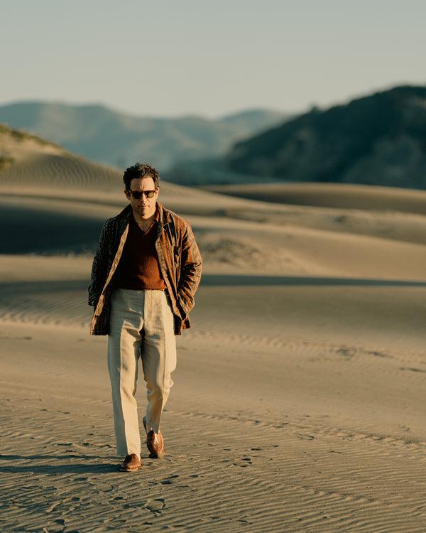 Rota Summer Roma Light Beige Linen Trousers