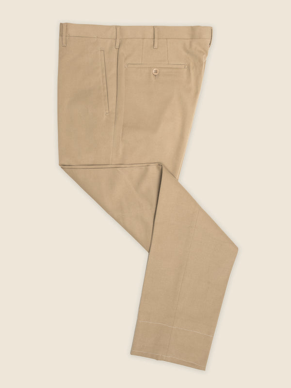 Rota Winter Beige Cotton Elastan Trousers